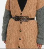 Loewe Anagram Cut-Out Wide Leather Belt - Image 7