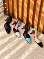 Chanel Two-Tone Slingback Pumps