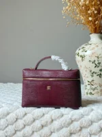 Chanel Lizard-Embossed Calfskin Top Handle Vanity Case - Image 2