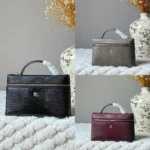 Chanel Lizard-Embossed Calfskin Top Handle Vanity Case - Image 5