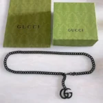 GUCCI — Double G Chain Belt - Image 3