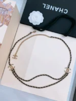 CHANEL — CC Logo Chain Belt - Image 3