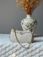 Gucci Ophidia Mini GG Supreme Chain Shoulder Bag - Image 2