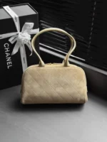 CHANEL Quilted Zip-Top Bowling Bag - Image 2