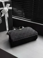 CHANEL Quilted Zip-Top Bowling Bag - Image 8