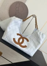 CHANEL Large-Logo Quilted Shoulder Bag - Image 2