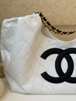 CHANEL Large-Logo Quilted Shoulder Bag - Image 6