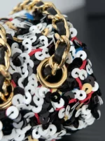 CHANEL Multicolor Sequin Chain Flap Bag - Image 4