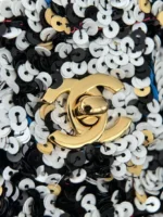 CHANEL Multicolor Sequin Chain Flap Bag - Image 5
