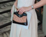 CHANEL Quilted Cutout-Handle Chain Bag - Image 6