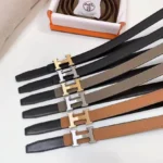 HERMÈS — Constance H Belt Buckle & Reversible Leather Strap - Image 6