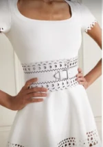 Alaïa Vienne Laser-Cut Corset Belt - Image 6