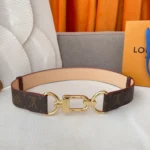 Louis Vuitton Monogram Canvas Hook Belt