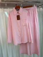 Loro Piana Linen / Silk Shirt and Trousers Sets - Image 4