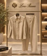 Loro Piana Linen Shirt and Trousers Set - Image 3