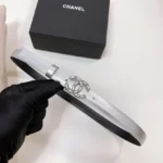 CHANEL — CC Chain Buckle Belt - Image 7