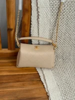 CHANEL Diamond Quilted Top Handle Chain Bag - Image 4