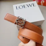Loewe Anagram Leather Belt - Image 5
