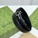 Gucci Horsebit Leather Belt - Image 7