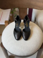 Chanel Quilted Leather Mary Jane / Heeled Pump - Image 9