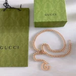 GUCCI — Double G Chain Belt - Image 4