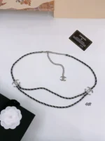 CHANEL — CC Logo Chain Belt - Image 4