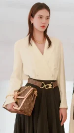Louis Vuitton Monogram Canvas Hook Belt - Image 4