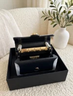 CHANEL Structured Top Handle Flap Box Bag - Image 4