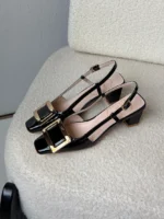 Roger Vivier Belle Vivier Patent Leather Slingback - Image 5