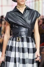 Dior D-Charm Double Buckle Corset Belt - Image 4