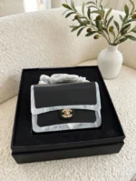 CHANEL Structured Top Handle Flap Box Bag - Image 3