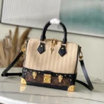 Louis Vuitton Speedy Monogram Jacquard Trunk Top Handle Bag