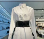 Alaïa Vienne Laser-Cut Corset Belt - Image 4