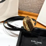 Celine Maison Celine Oval Buckle Belt - Image 5