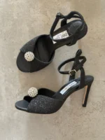 Jimmy Choo Crystal Ball Embellished