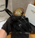 Celine Maison Celine Oval Buckle Belt - Image 4
