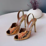 Aquazzura Metallic & Crystal