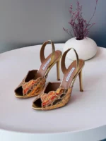 Aquazzura Metallic & Crystal