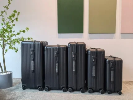 Rimowa Essential Polycarbonate Suitcase Collection Matte Black
