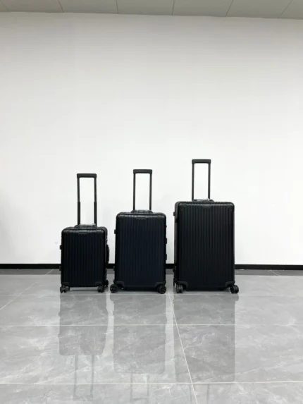 Rimowa Original Aluminium Suitcase Collection Black