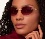 Cartier Panthère Rimless Oval Sunglasses (Panthère de Cartier) - Image 9