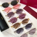 Cartier Panthère Rimless Oval Sunglasses (Panthère de Cartier)