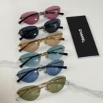 Chanel Rimless Cat-Eye / Butterfly CC Sunglasses (Model: CH4903)