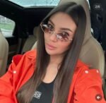 Gucci Geometric Diamond / Upside-Down Cat-Eye Metal Sunglasses (Model: GG1604S / 1604) - Image 9