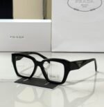 Prada Geometric Cat-Eye Eyeglass Frames (Model: PR A04V / VPR A04V) - Image 2