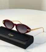 Panthère de Cartier Acetate Cat-Eye Sunglasses (Model: CT0638S / Light Panthère C) - Image 2