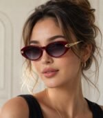 Panthère de Cartier Acetate Cat-Eye Sunglasses (Model: CT0638S / Light Panthère C) - Image 5