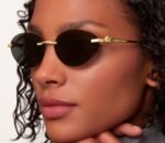 Cartier Panthère Rimless Oval Sunglasses (Panthère de Cartier) - Image 10